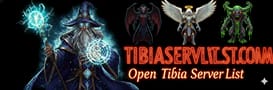 tibiaserverlist.com - Open Tibia Server List